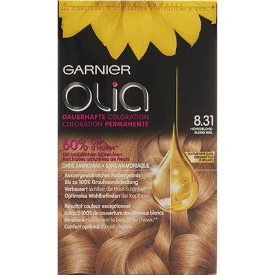 OLIA Haarfarbe 8.31 Golden Ashy Blond - COSMONDO