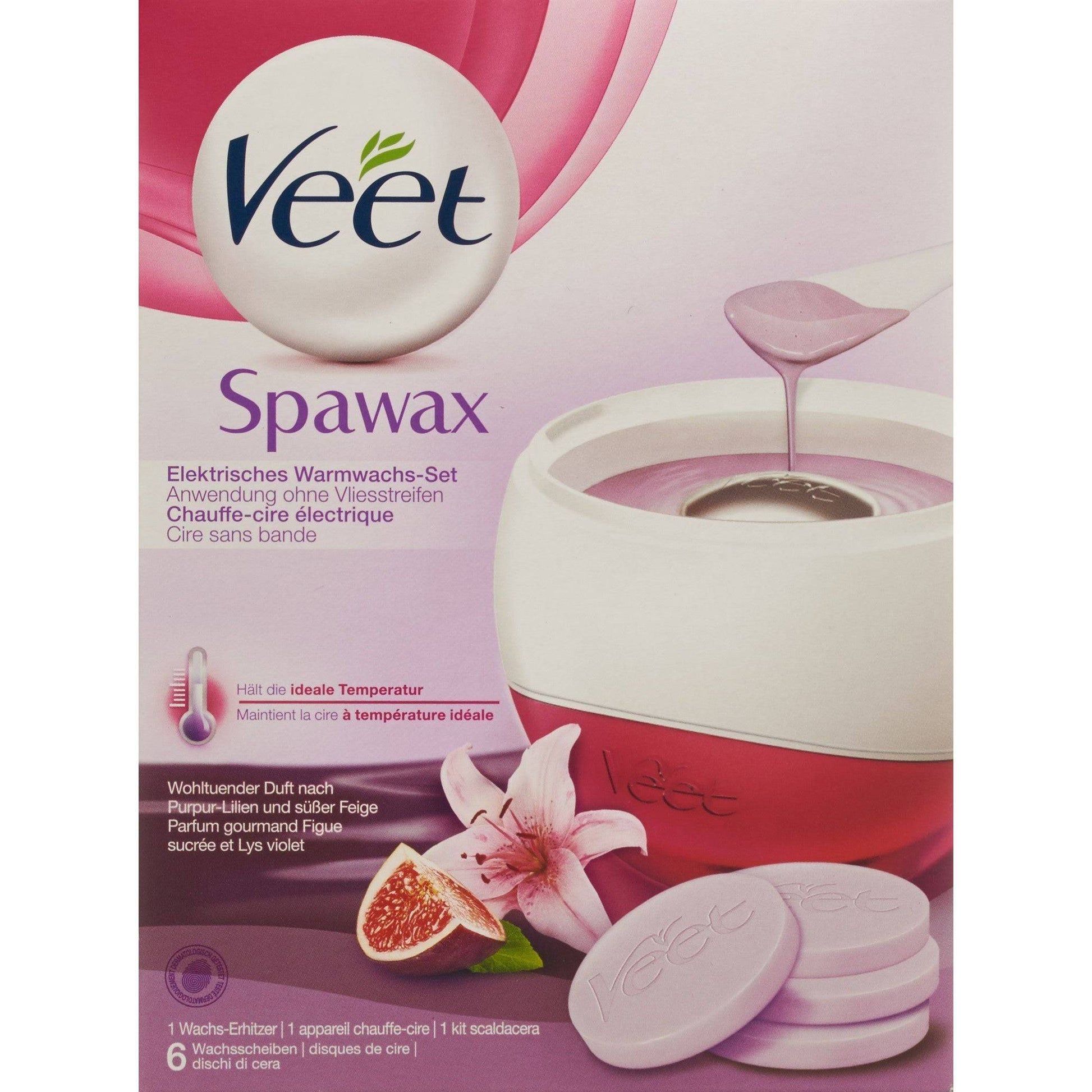 VEET Spawax Elektrisches Warmwachs-Set - COSMONDO