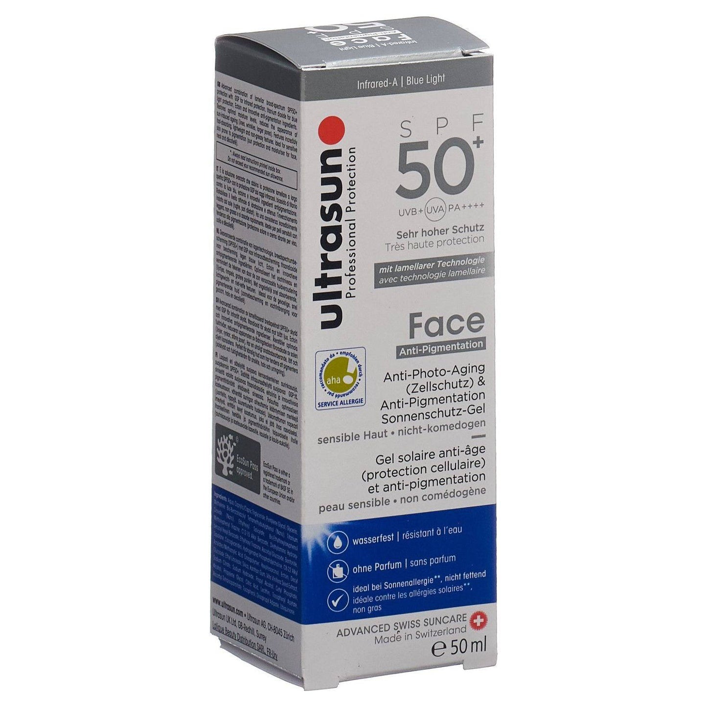 Ultrasun Face Anti-Pigmentation SPF50+ - COSMONDO