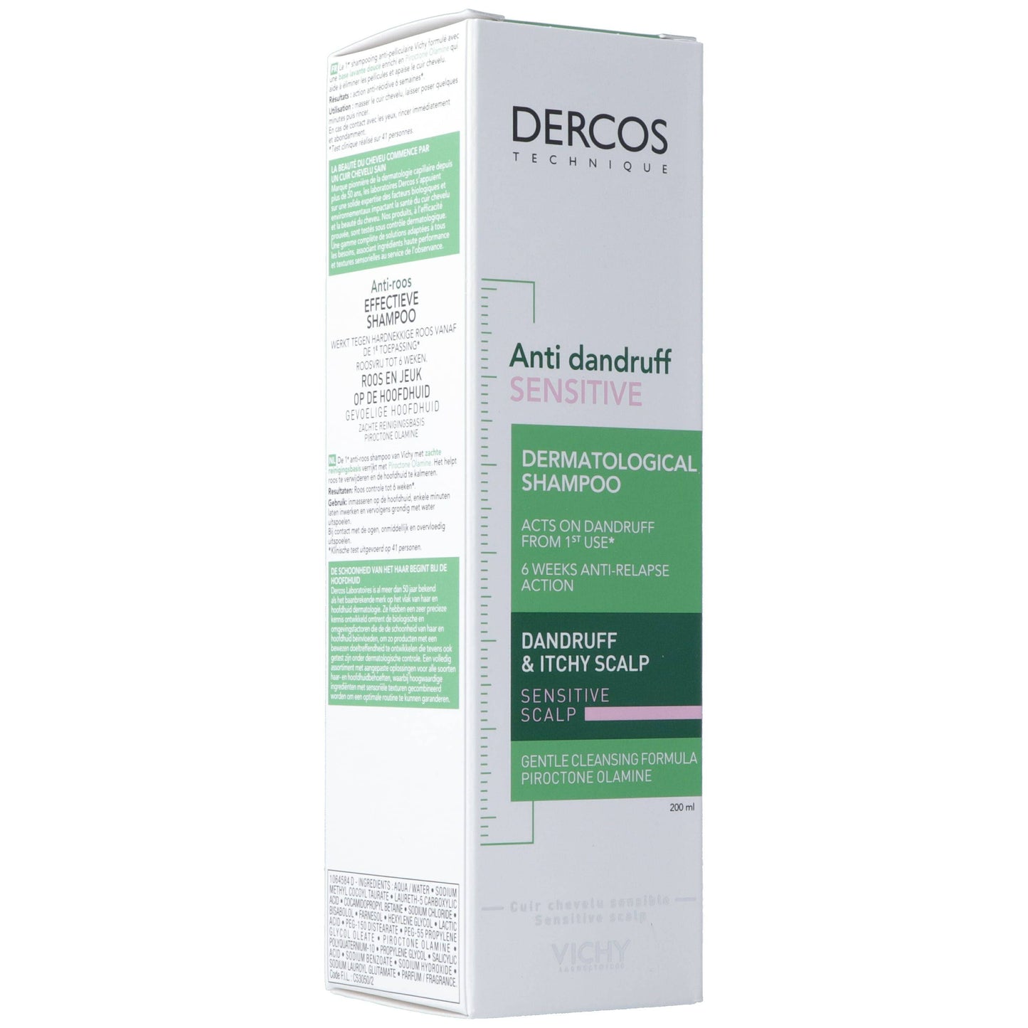 VICHY Dercos Shampoo Anti-Pell chev sens FR - COSMONDO