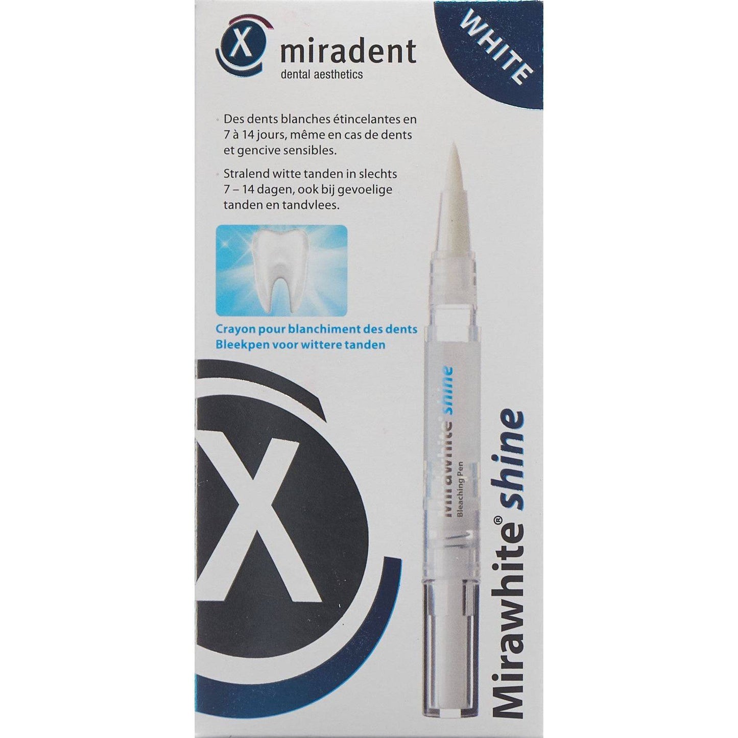 MIRADENT Mirawhite shine Gelée Stift - COSMONDO