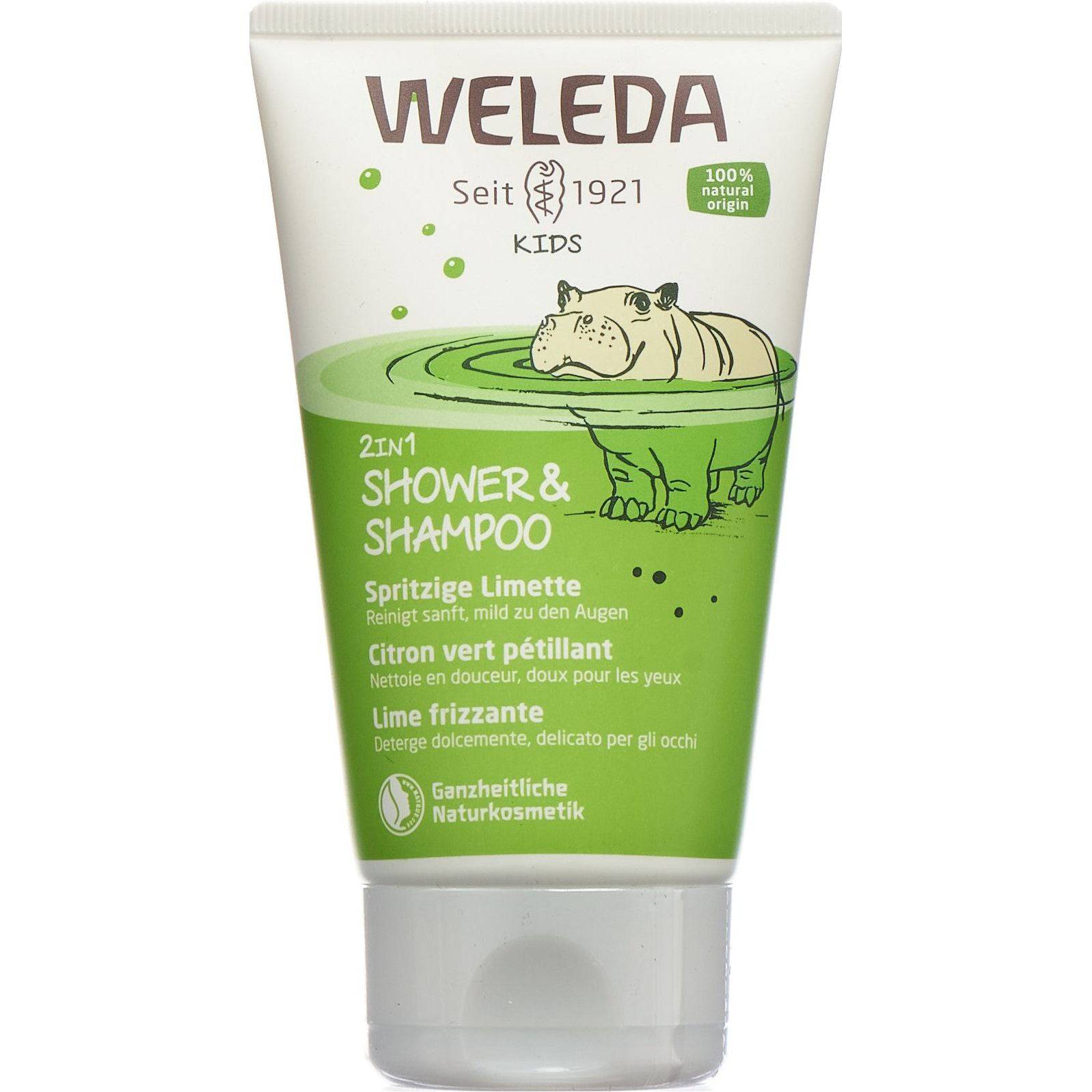 WELEDA KIDS 2in1 Shower&Shampoo Sprit Limet - COSMONDO