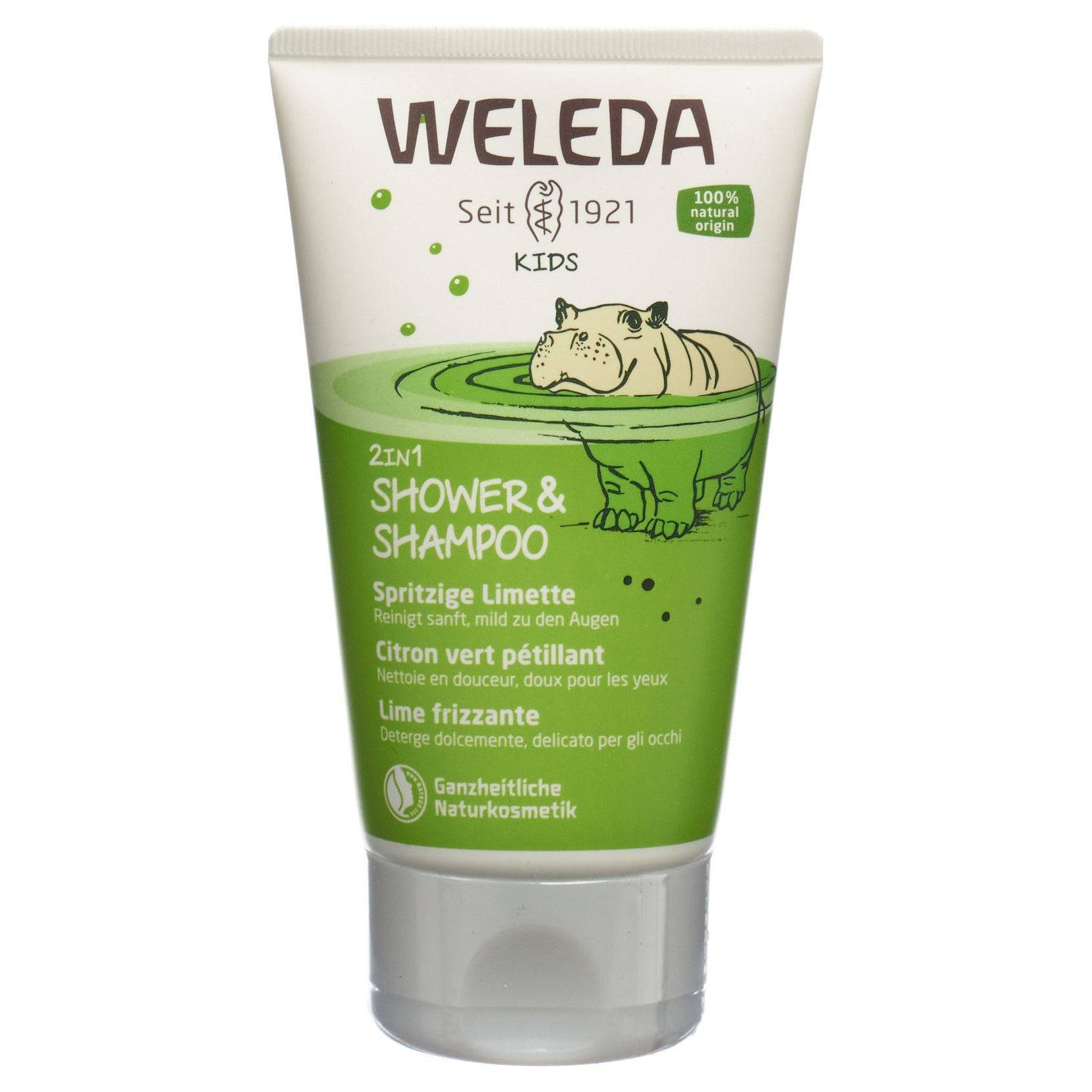 WELEDA KIDS 2in1 Shower&Shampoo Sprit Limet - COSMONDO