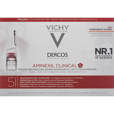 VICHY Dercos Aminexil Clinical 5 Frauen - COSMONDO