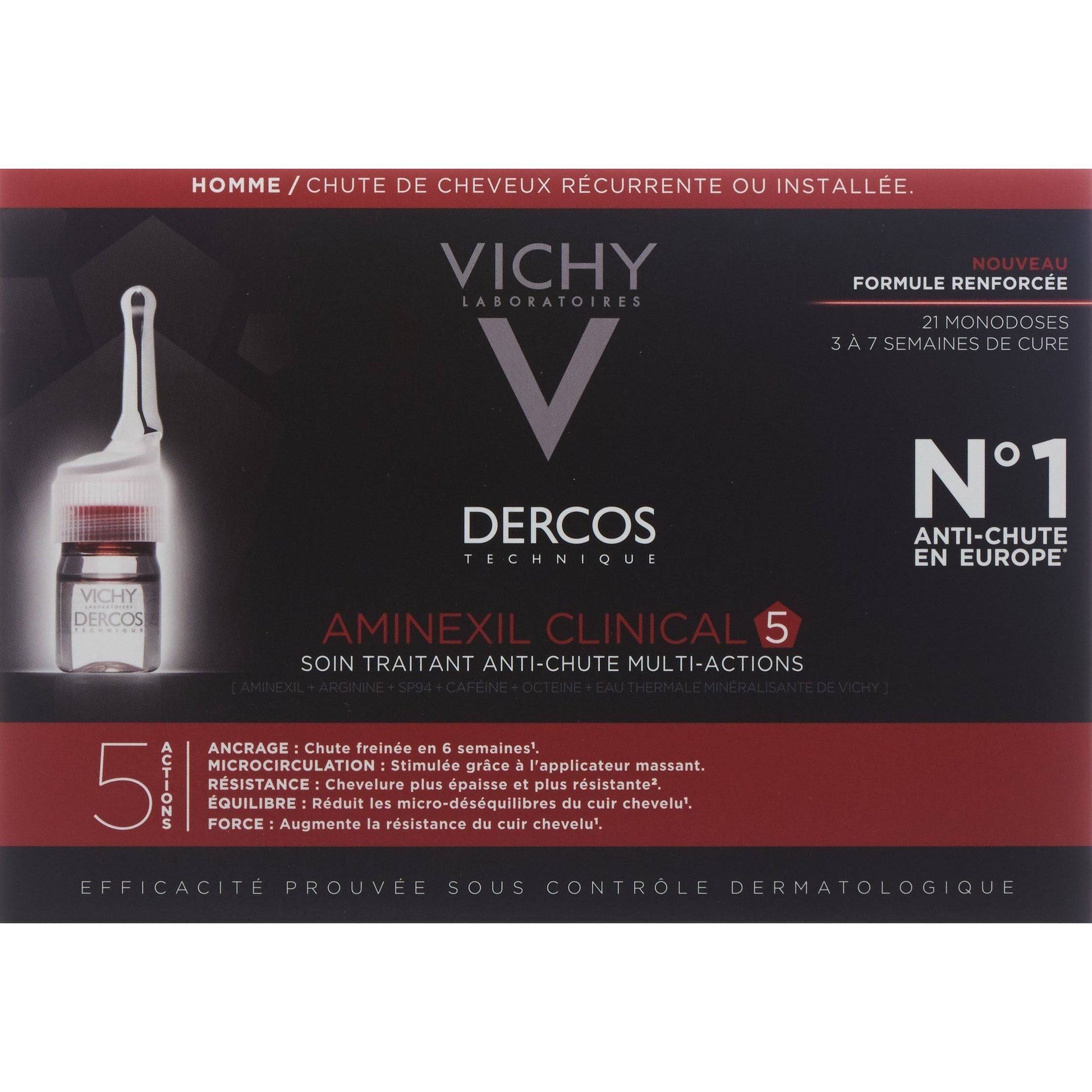 VICHY Dercos Aminexil Clinical 5 Männer - COSMONDO