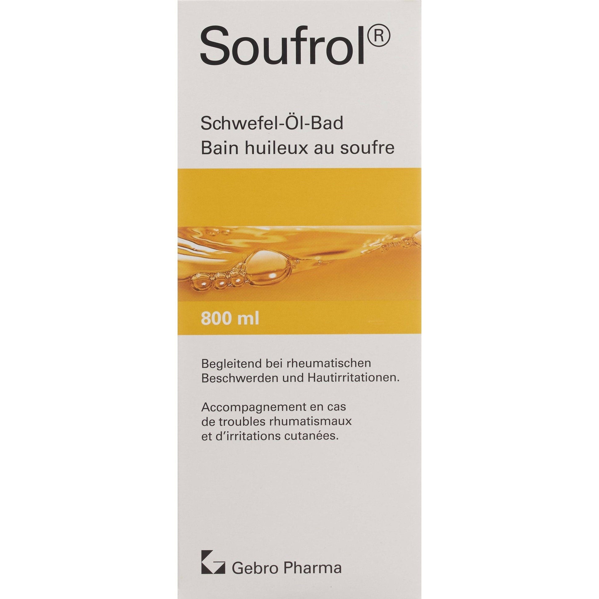 SOUFROL Schwefel-Öl-Bad - COSMONDO