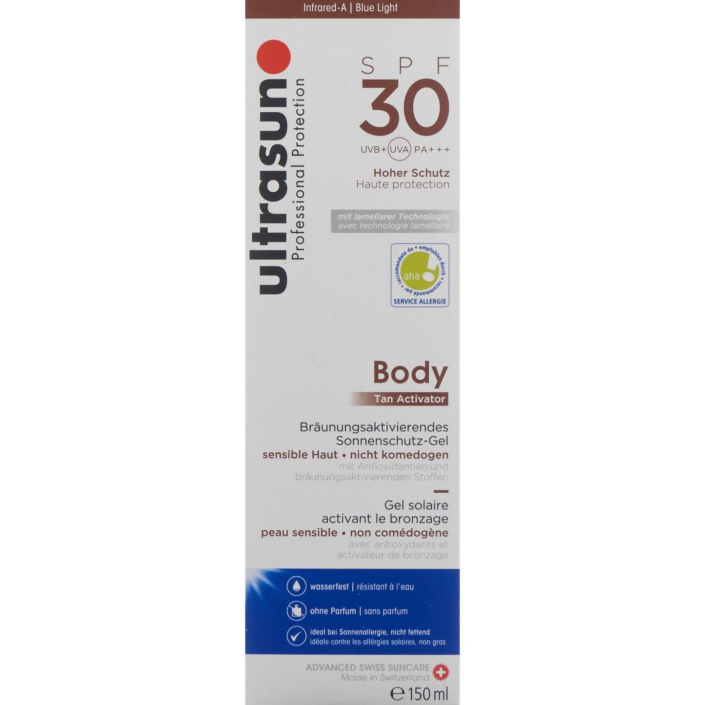 Ultrasun Body Tan Activator SPF30 - COSMONDO