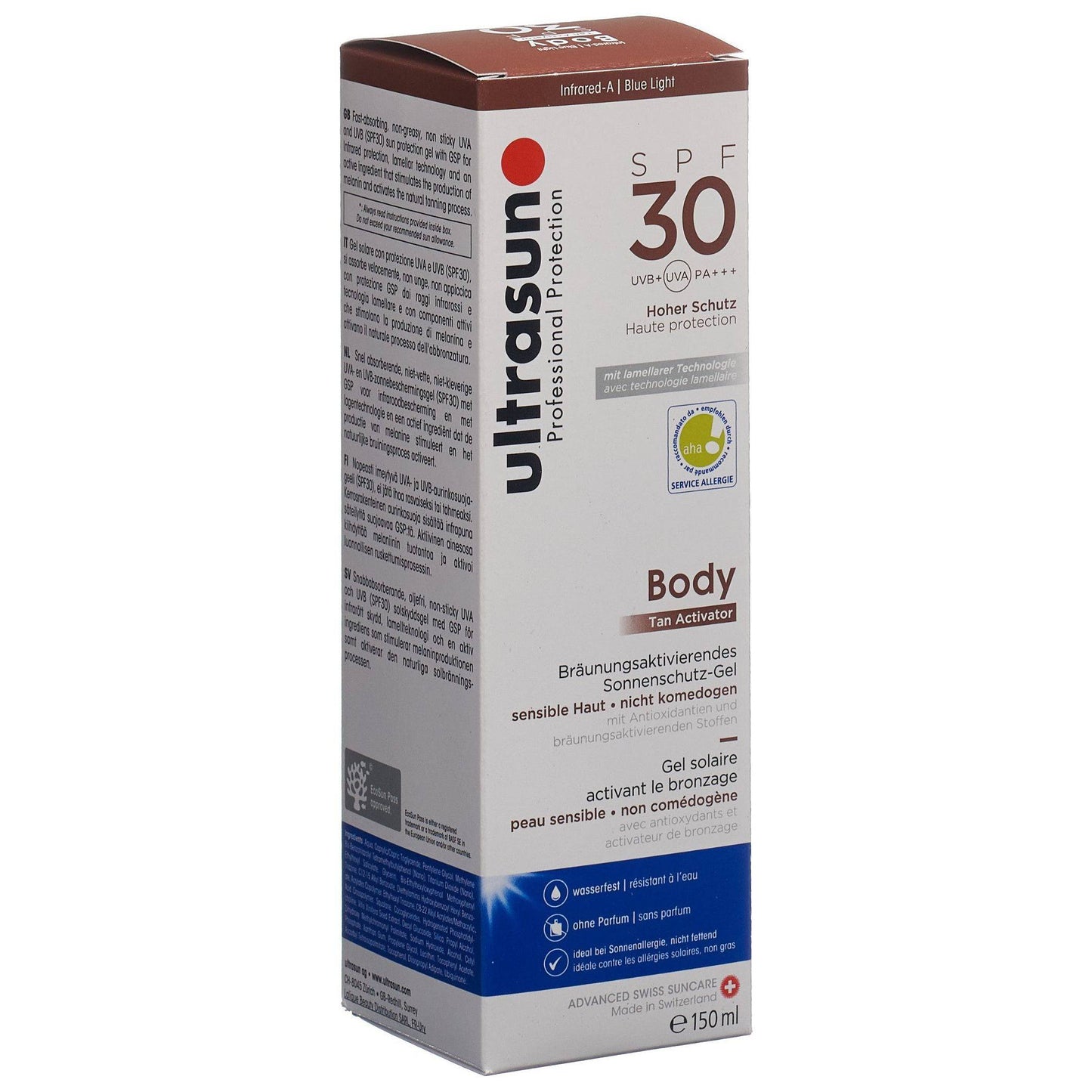 Ultrasun Body Tan Activator SPF30 - COSMONDO