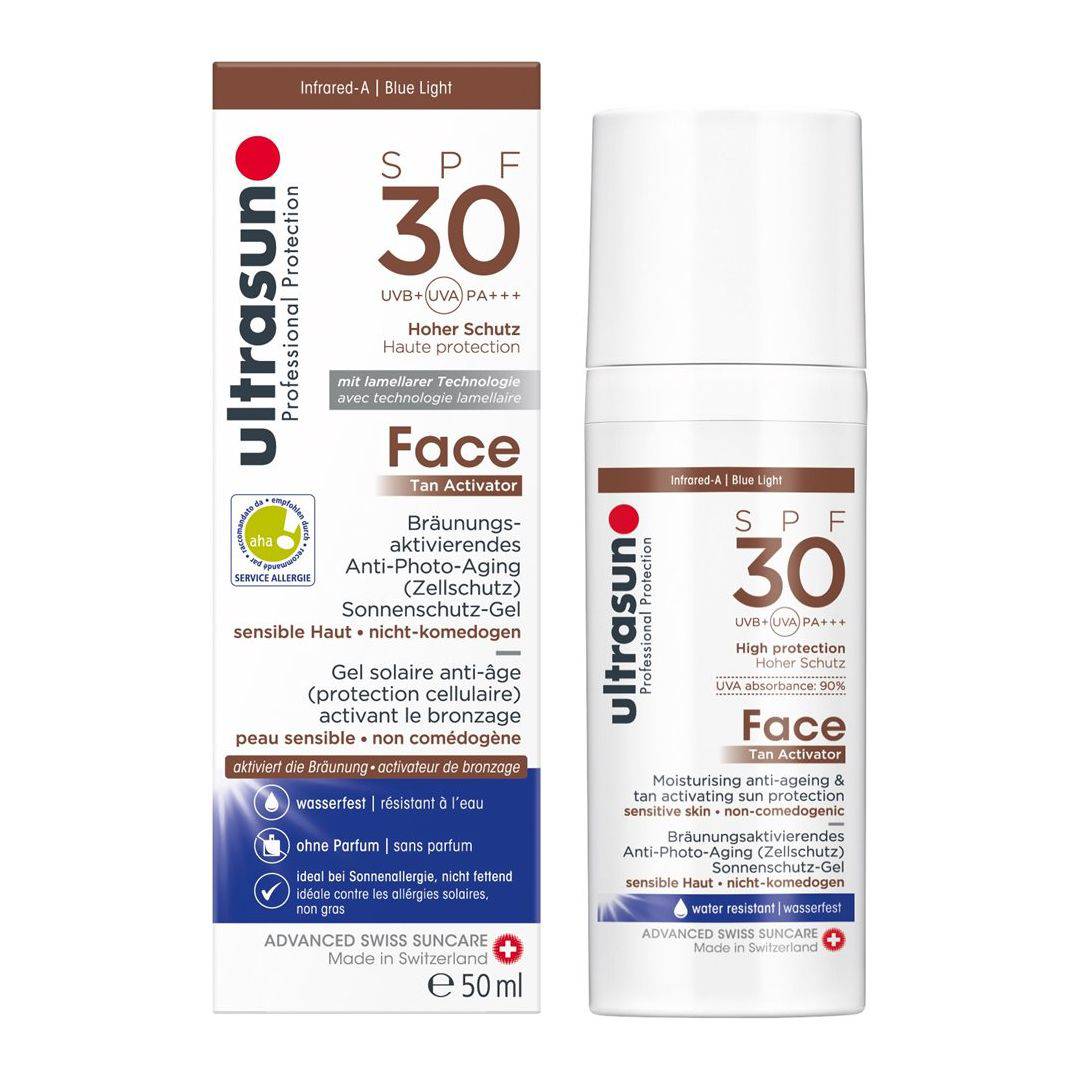 Ultrasun Face Tan Activator SPF30 - COSMONDO