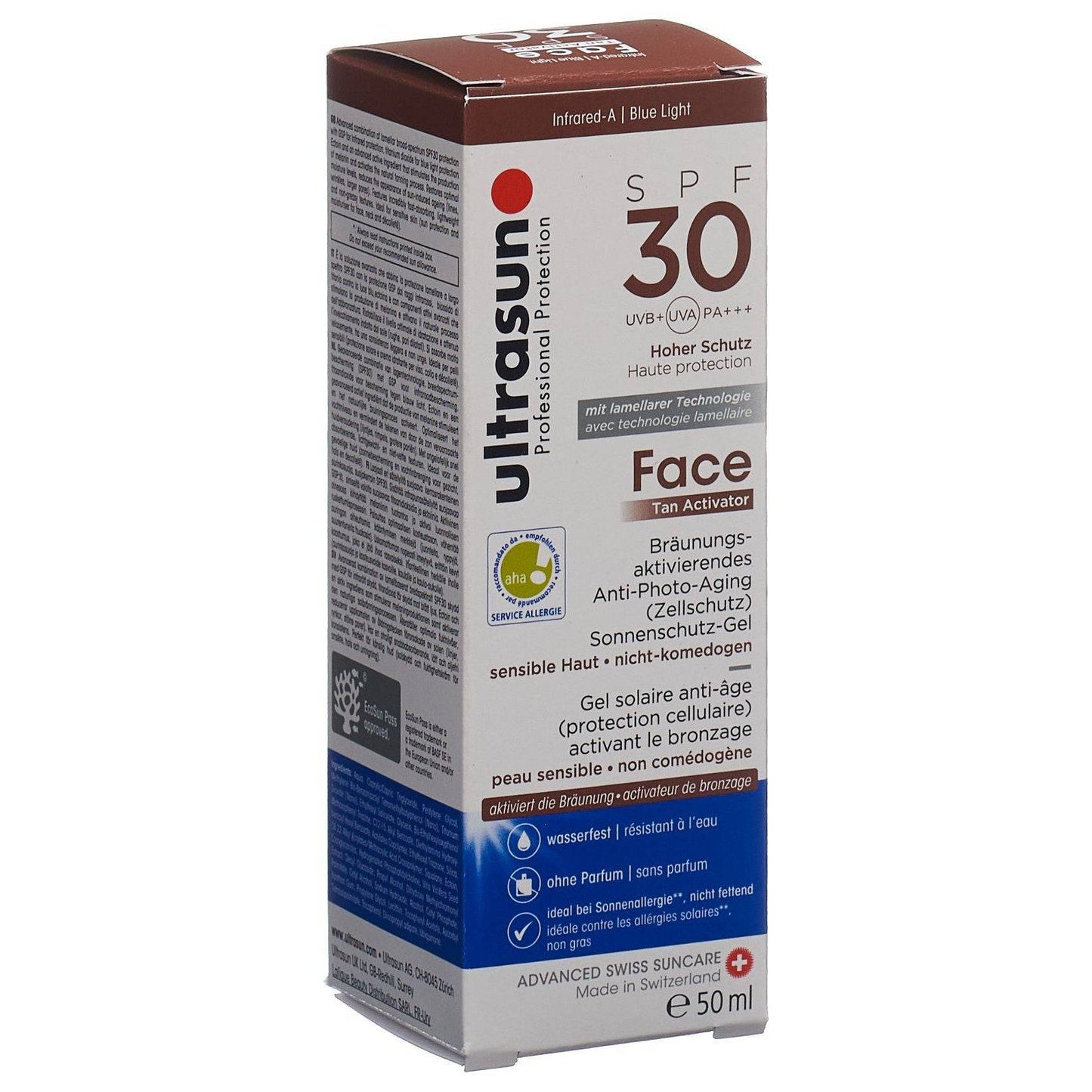 Ultrasun Face Tan Activator SPF30 - COSMONDO