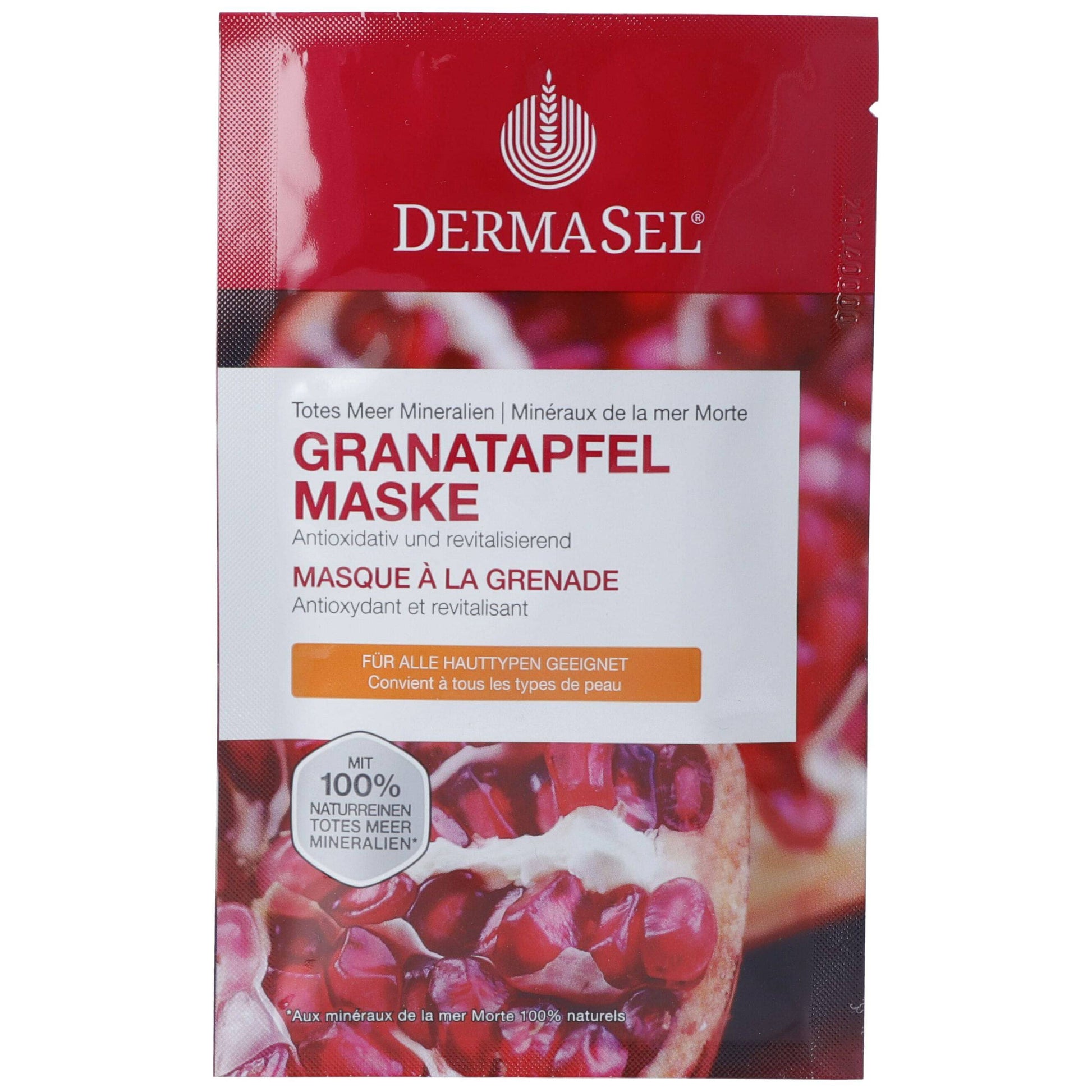 DERMASEL Maske Granatapfel D/F - COSMONDO