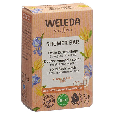 WELEDA Feste Duschpflege Ylang Ylang+Iris - COSMONDO