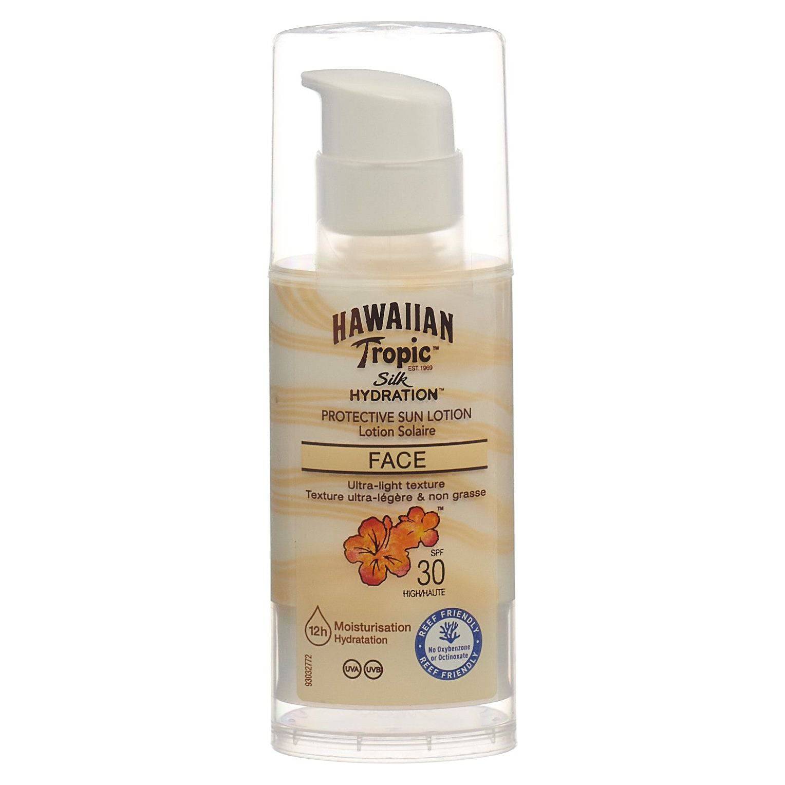 HAWAIIAN TROPIC Sonnenlot Silk Hyd Ges LSF30 - COSMONDO