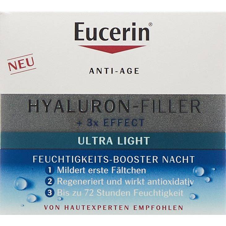 EUCERIN HYALURON-FILL Feuchtig-Booster Nacht - COSMONDO