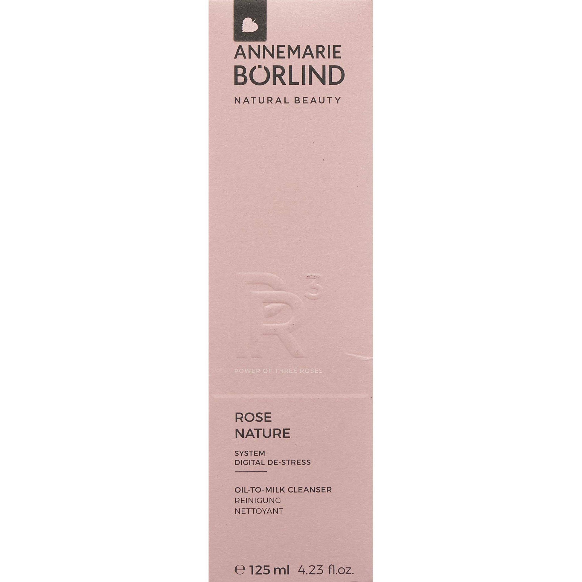 BÖRLIND ROSE NATURE Oil to Milk Cleanser - COSMONDO