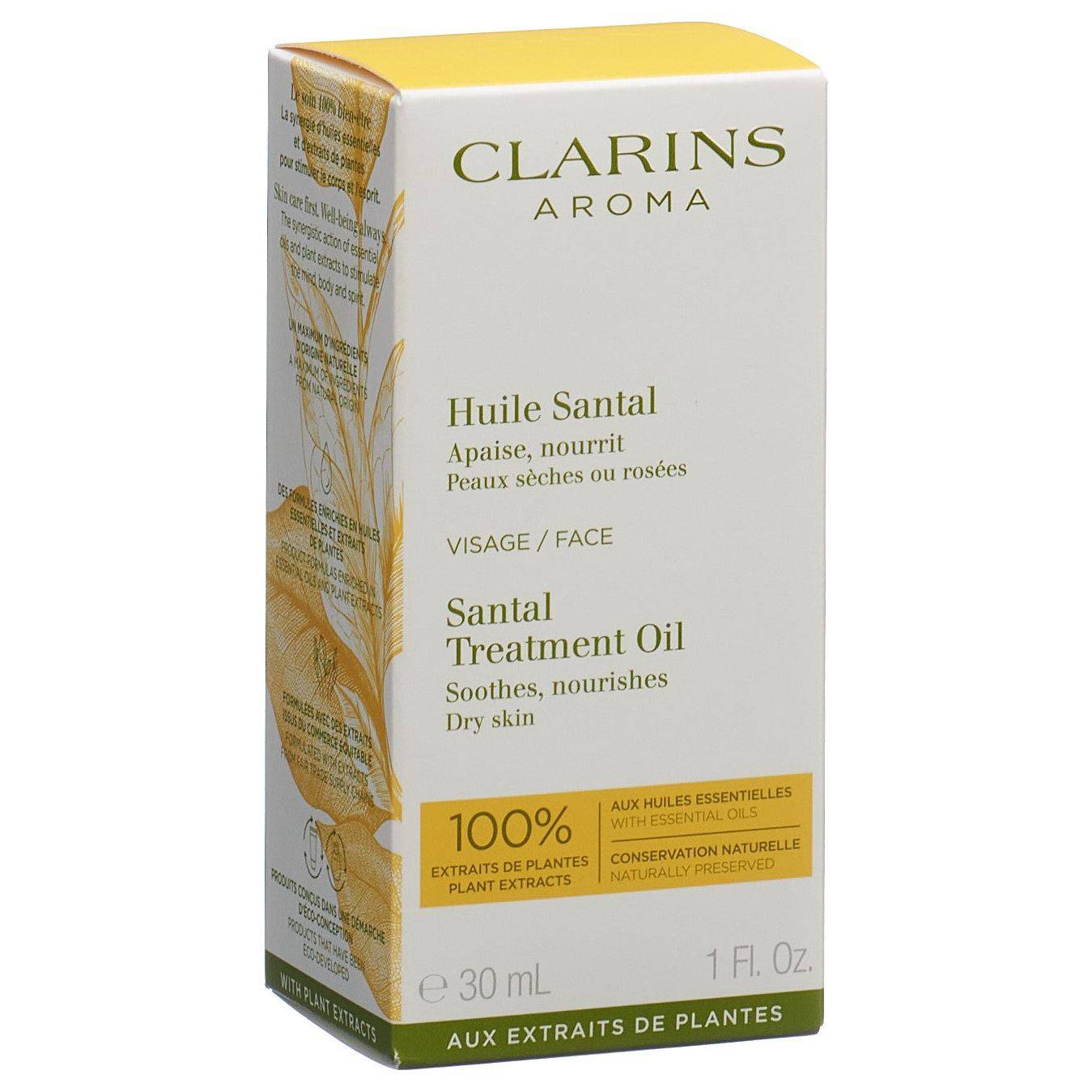 CLARINS Huile Santal re 22 - COSMONDO