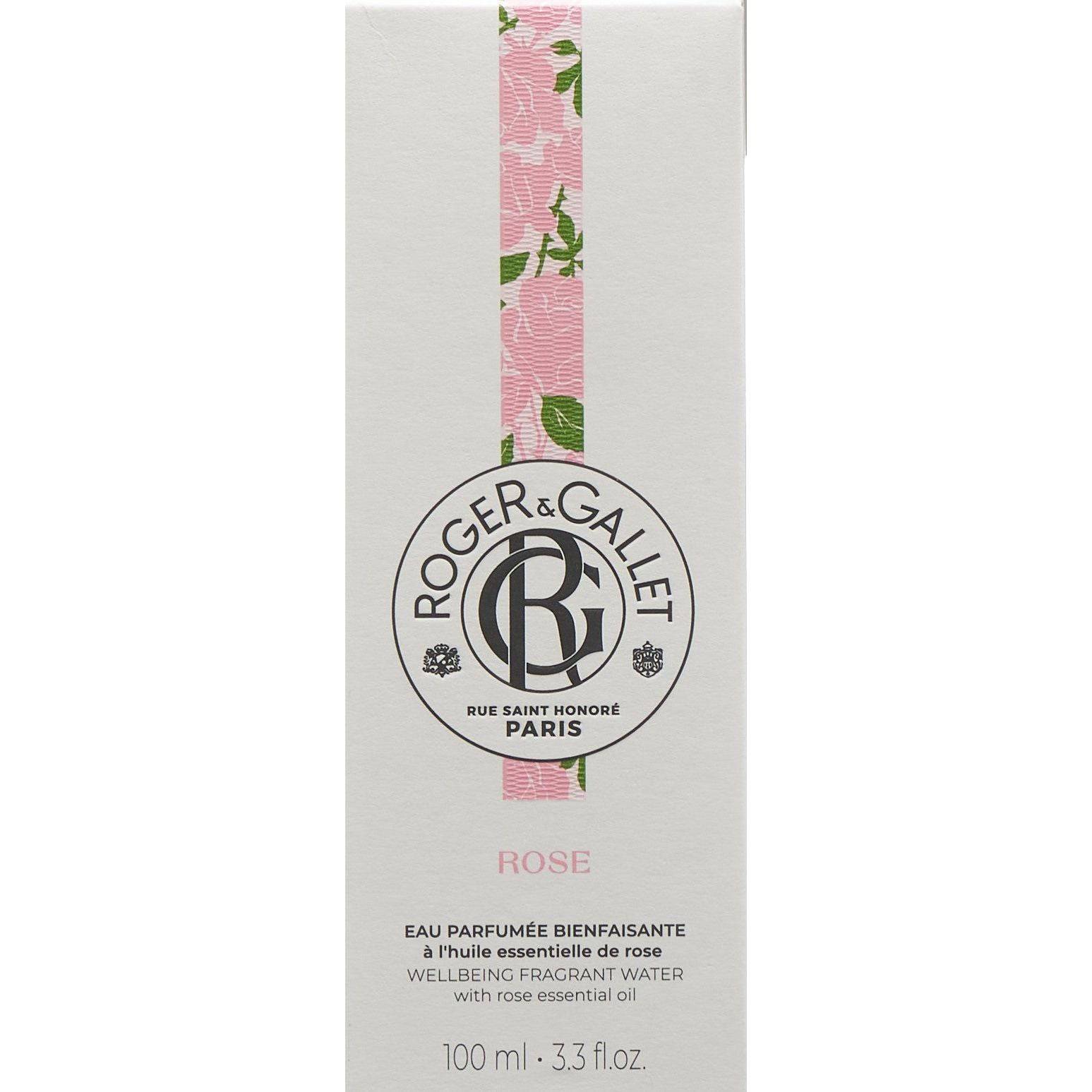 ROGER GALLET ROSE Eau Parfumée - COSMONDO