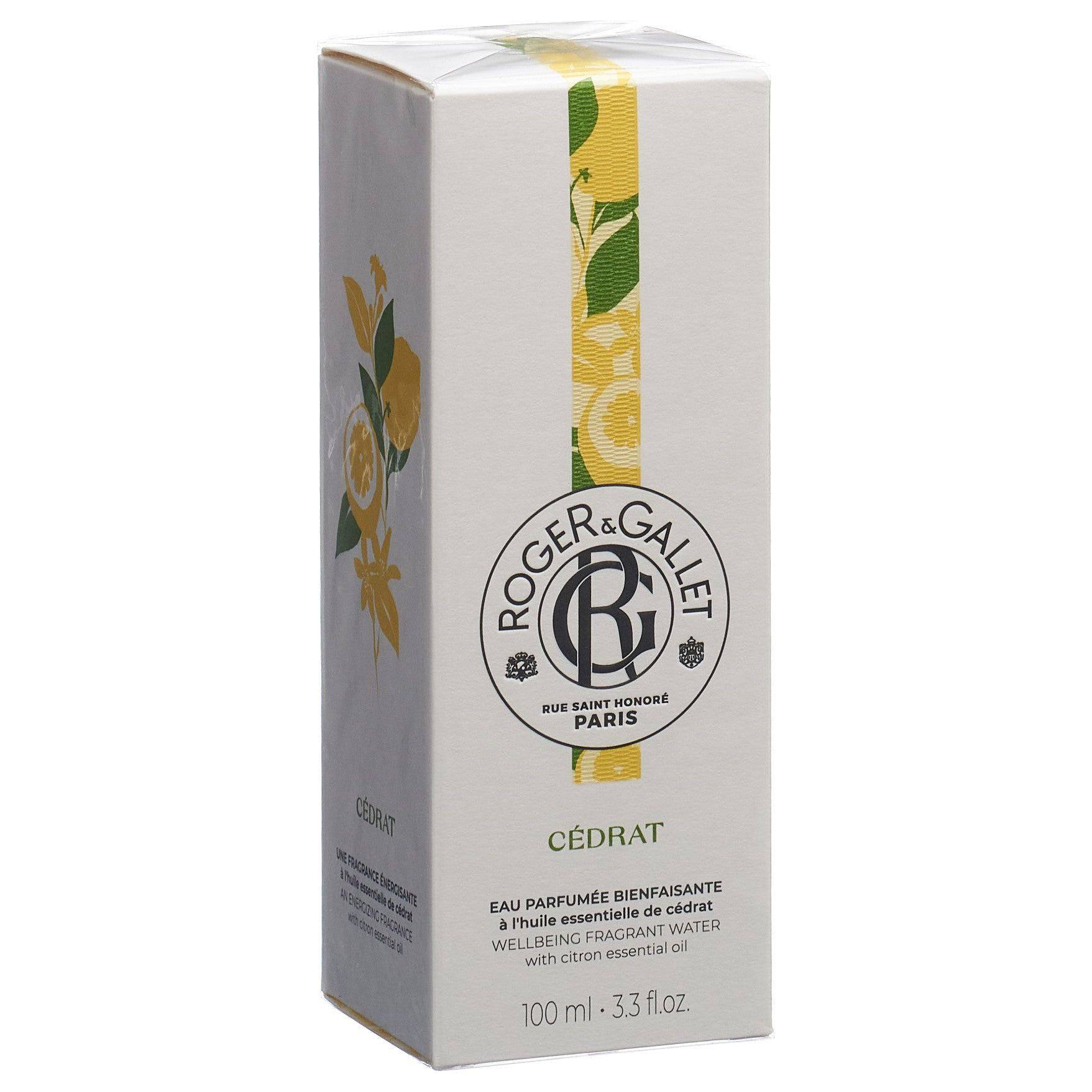 ROGER GALLET CEDRAT Eau Parfumée - COSMONDO