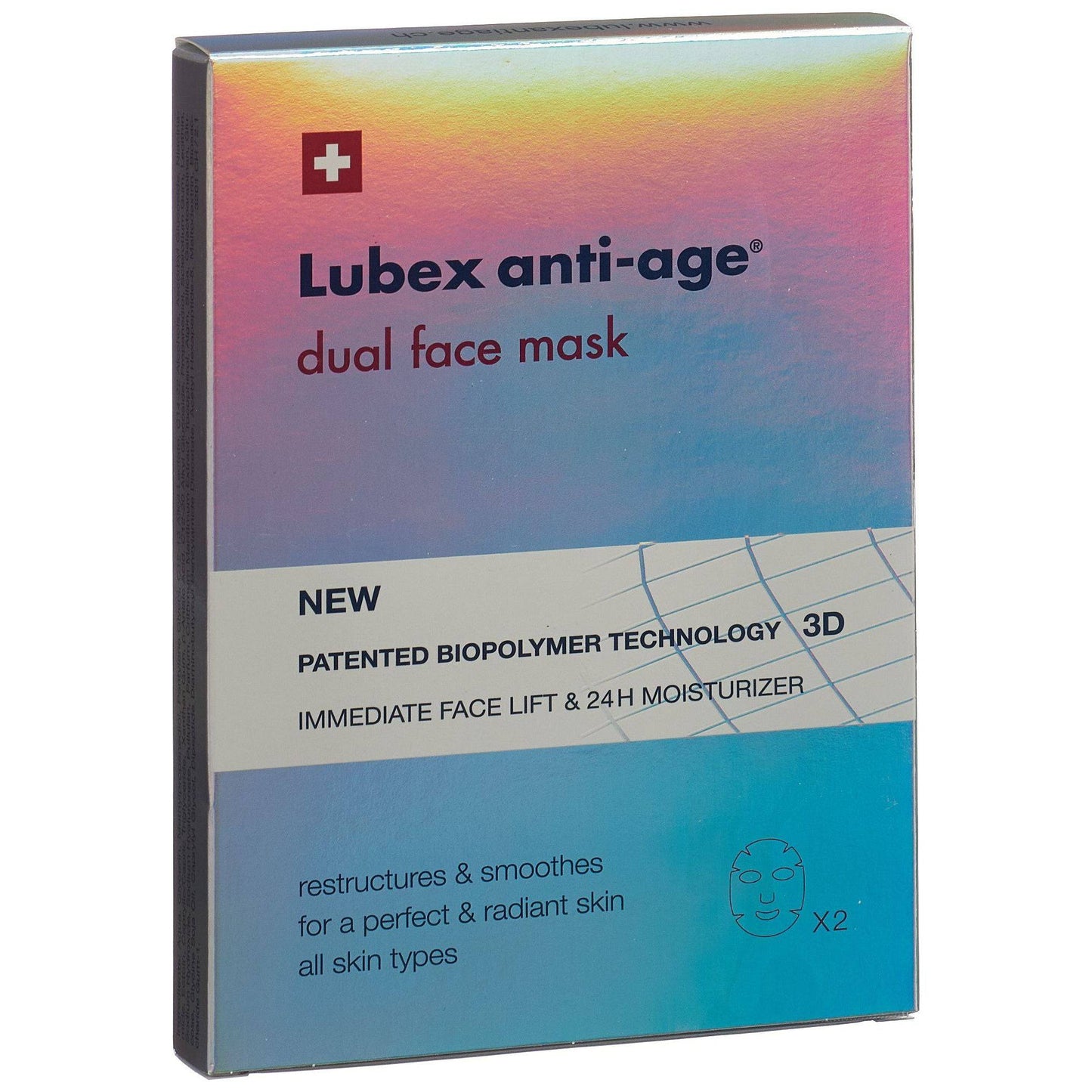 LUBEX ANTI-AGE dual face mask - COSMONDO