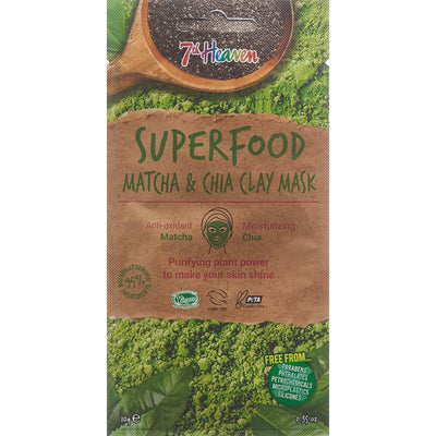 7TH HEAVEN Superfood Clay Mask Mat Chia - COSMONDO