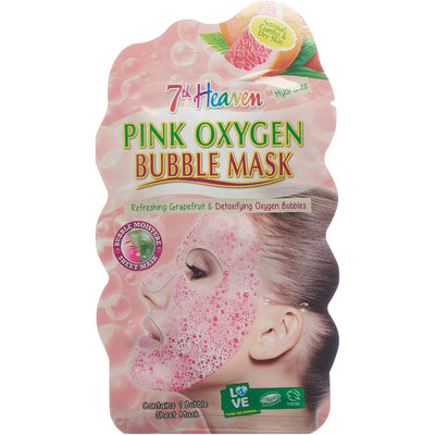 7TH HEAVEN Women's Pink Oxygen Bubble Mask - COSMONDO