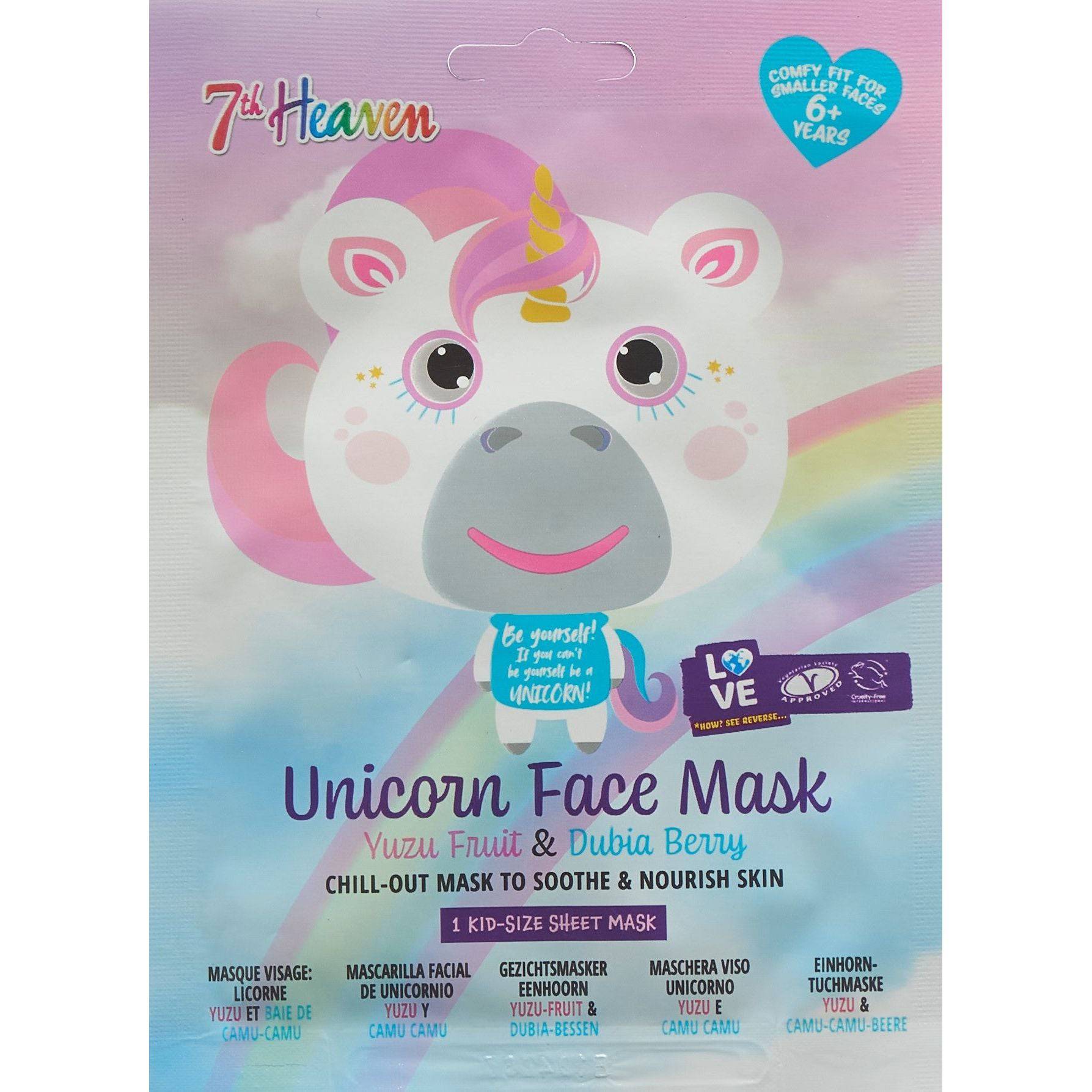 FACE FOOD Unicorn Face Sheet Mask - COSMONDO