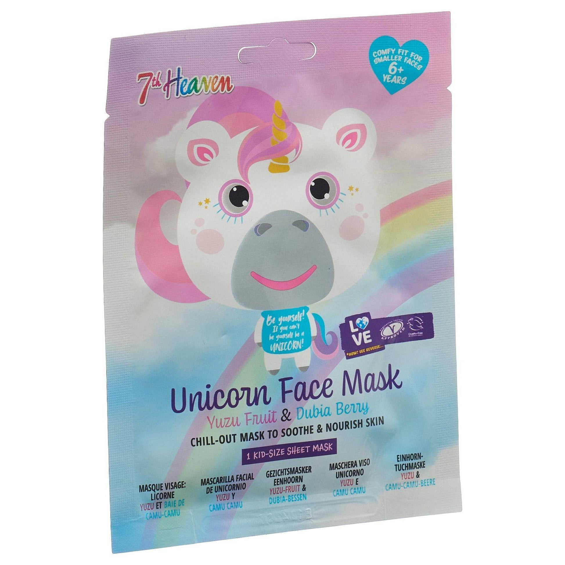 FACE FOOD Unicorn Face Sheet Mask - COSMONDO