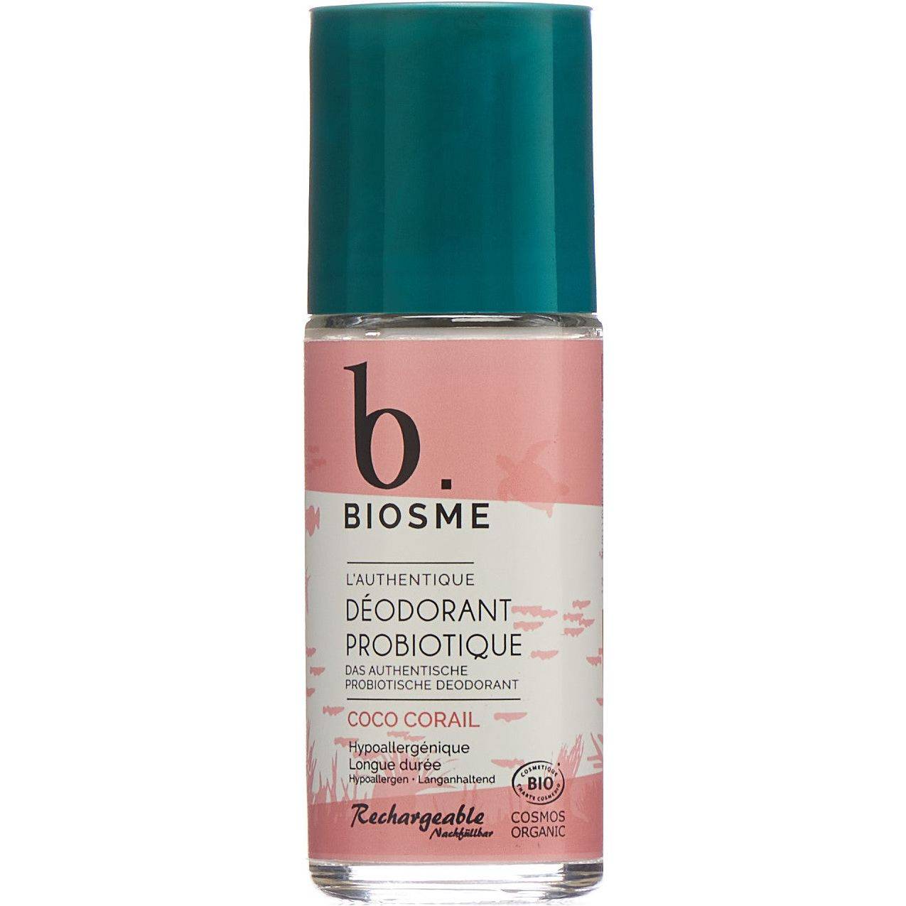 BIOSME Deo probiotisch Roll on Coco corail - COSMONDO