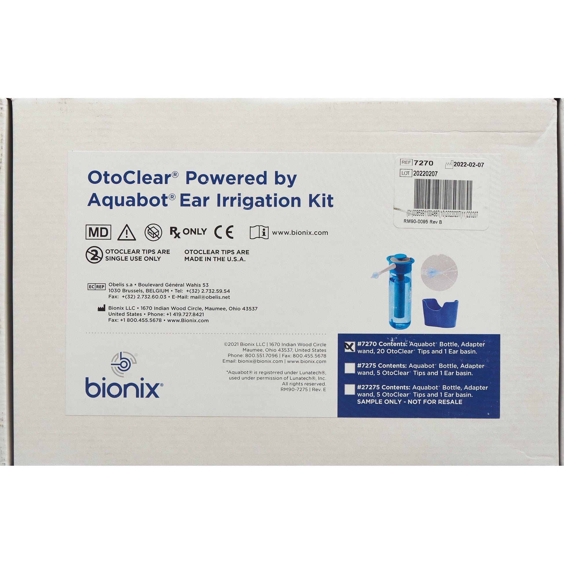 Bionix OtoClear Aquabot Kit Ear Irrigation - COSMONDO