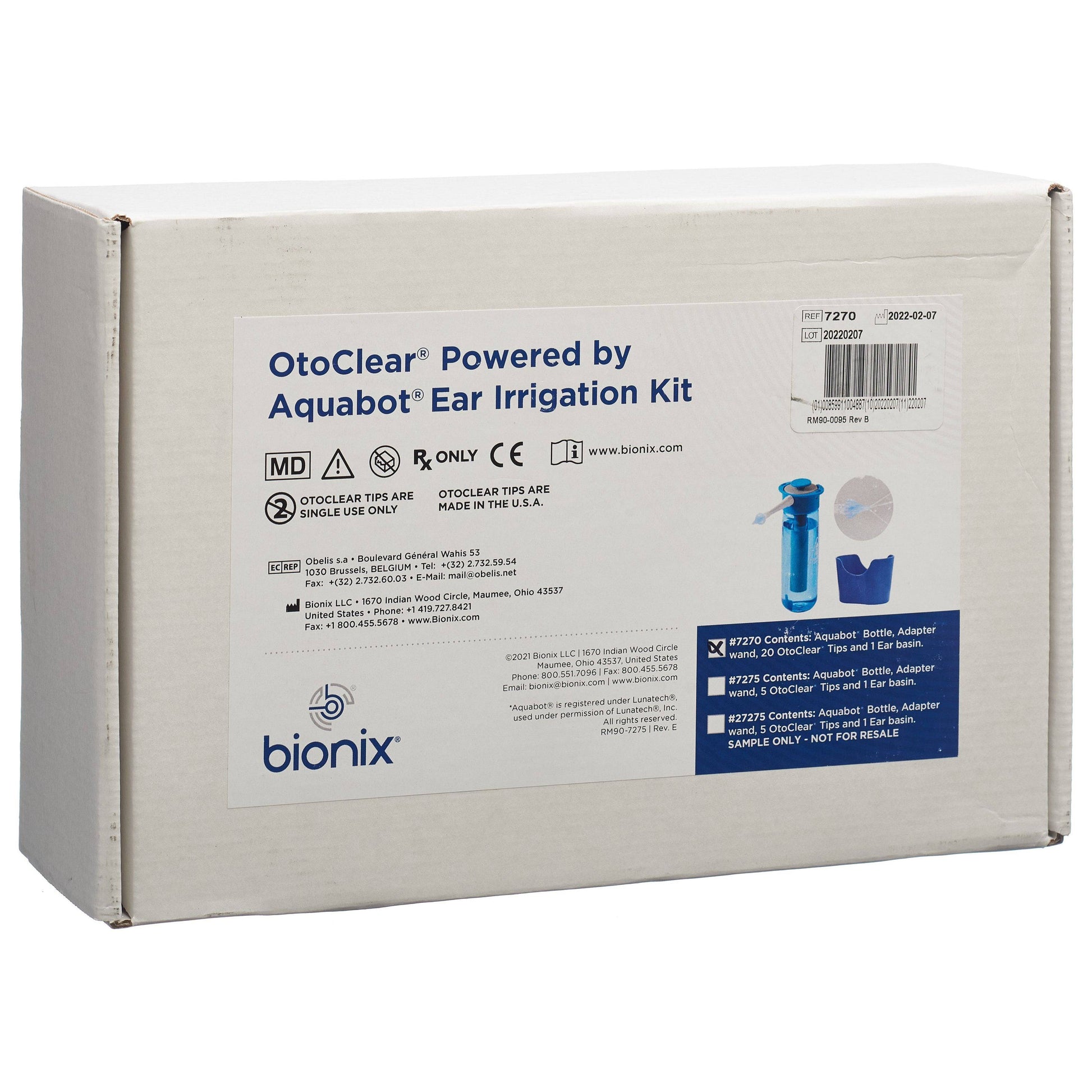 Bionix OtoClear Aquabot Kit Ear Irrigation - COSMONDO