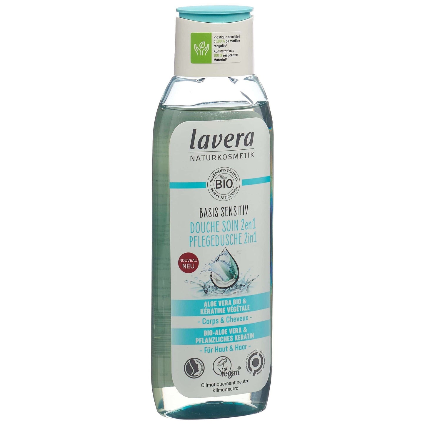 LAVERA Pflegedusche Basis Sensitiv 2in1 - COSMONDO