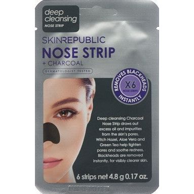 SKIN REPUBLIC Charcoal Nose Strips - COSMONDO