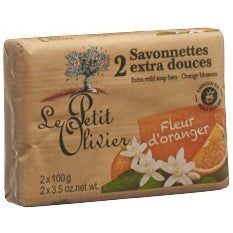 LE PETIT OLIVIER savonnettes fleur orang - COSMONDO