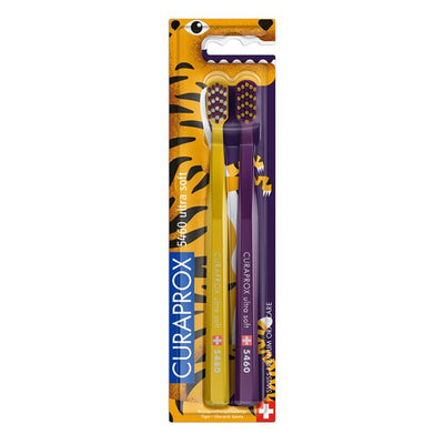 CURAPROX CS 5460 Duo Design Chall 2021 Tiger - COSMONDO