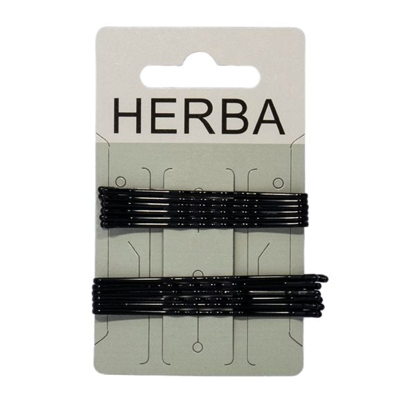 HERBA Klemme 6+6.5cm schwarz - COSMONDO