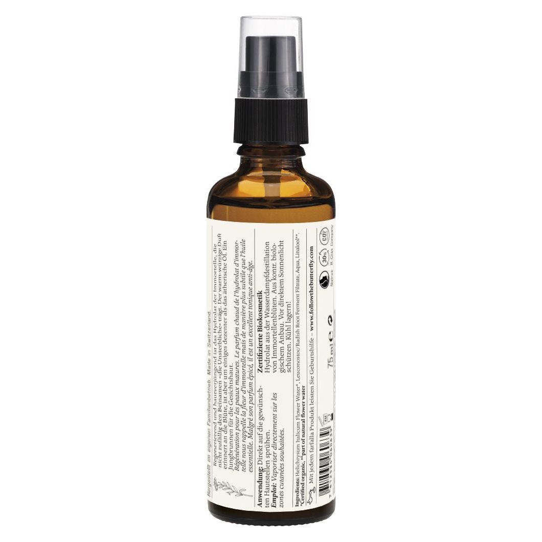 FARFALLA Bio-Pflanzenwasser Immortelle - COSMONDO