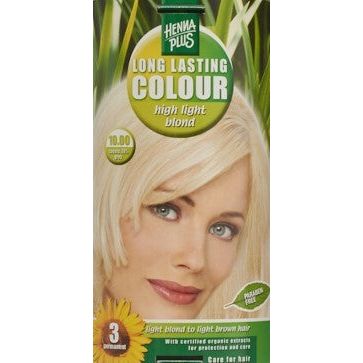 HENNA PLUS Long Last Colour 10.00 hell hell blond - COSMONDO