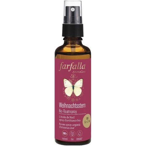 FARFALLA Bio-Raumspray Weihnachtsstern - COSMONDO