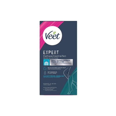 VEET EXPERT Kaltwachsstreifen Körper&Beine - COSMONDO