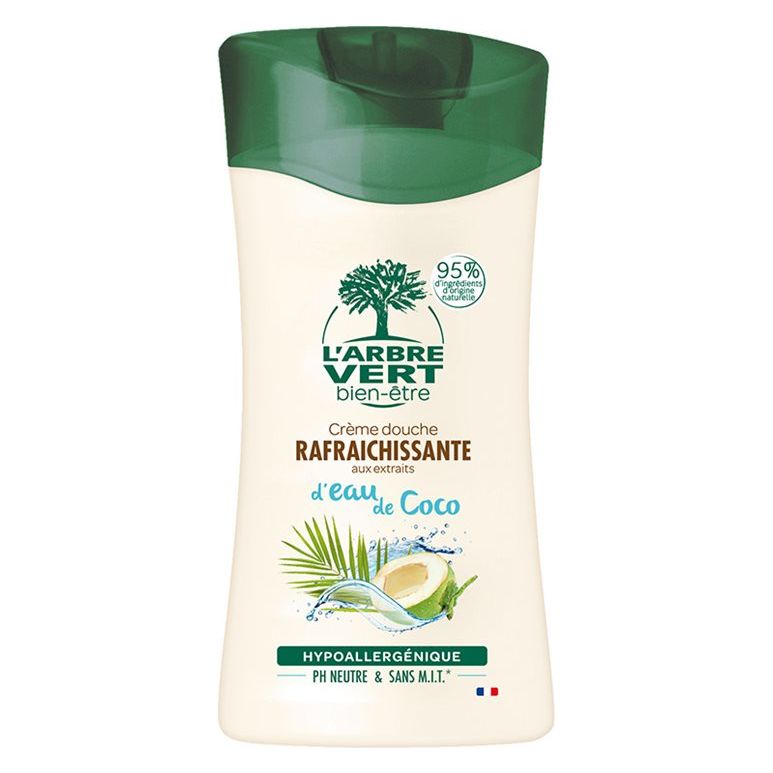 L'ARBRE VERT Duschcreme Kokosnuss Fr - COSMONDO