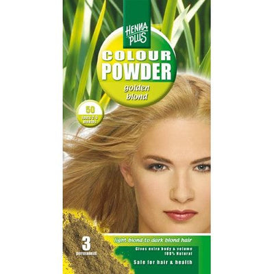 HENNA PLUS Colour Powder 50 gold blond - COSMONDO