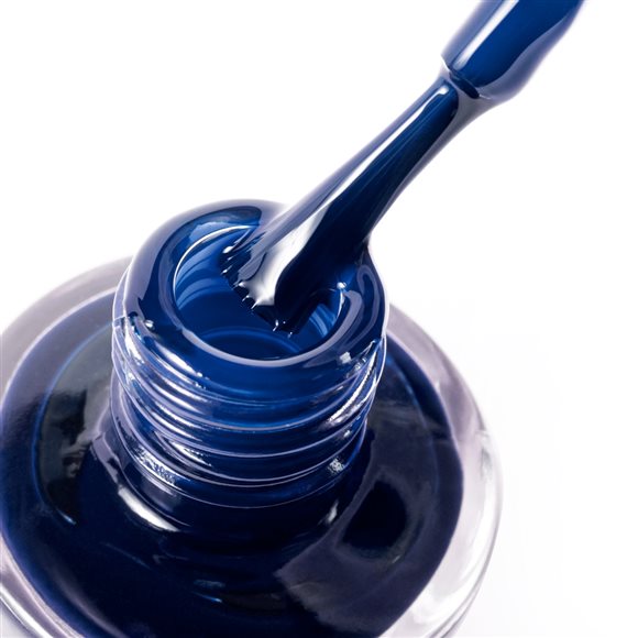 MEME Nagellack mit Silicium Marineblau 09 Fl 10 ml