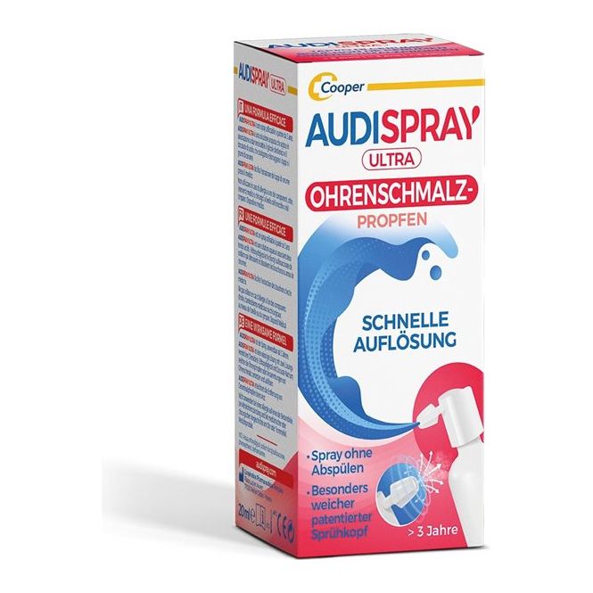 Audispray Ultra Ohrenpfropfen - COSMONDO