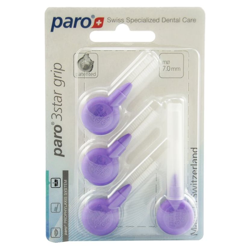 PARO 3STAR-GRIP 7mm medium-coarse violett - COSMONDO