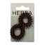 HERBA Haarbinder 3.8cm braun