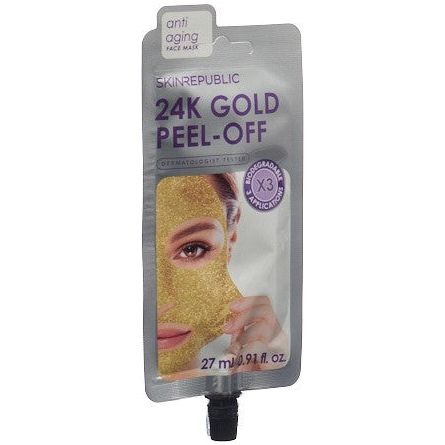 SKIN REPUBLIC 24K Gold Peel-Off Face Mask - COSMONDO