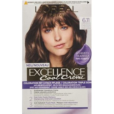 EXCELLENCE Cool Creme 6.11 Ultra Kühles Dunkelb - COSMONDO