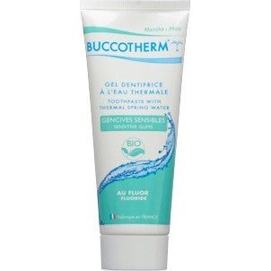 Buccotherm Zahngel Sensitiv Zahnfleisch BIO (mit Fluor) - COSMONDO
