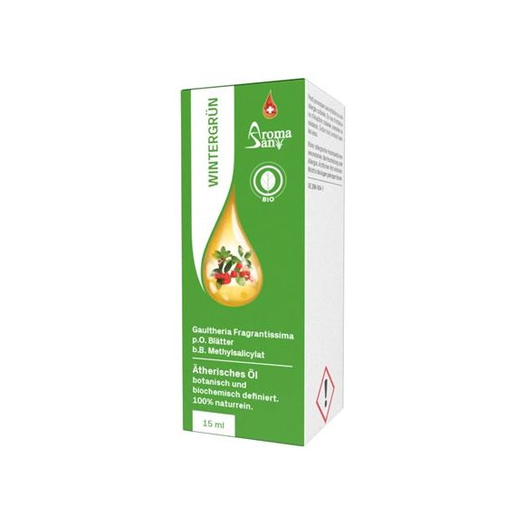AROMASAN Wintergrün Äth/Öl in Schachtel Bio - COSMONDO