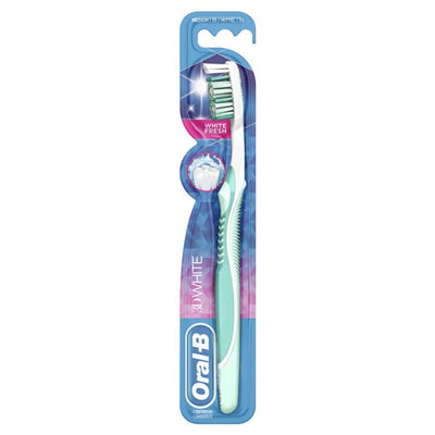 ORAL-B 3D White Zahnbürste 35 mittel Kurzkopf - COSMONDO